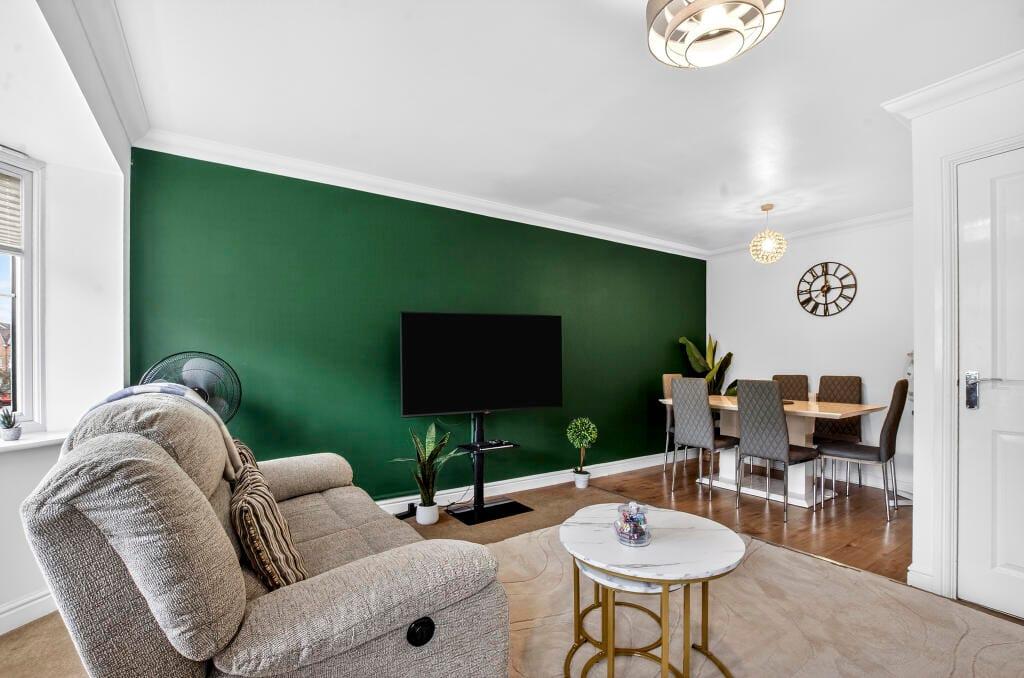 Open-plan living area