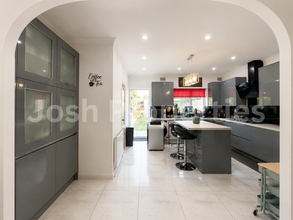 Kitchen, open plan living
