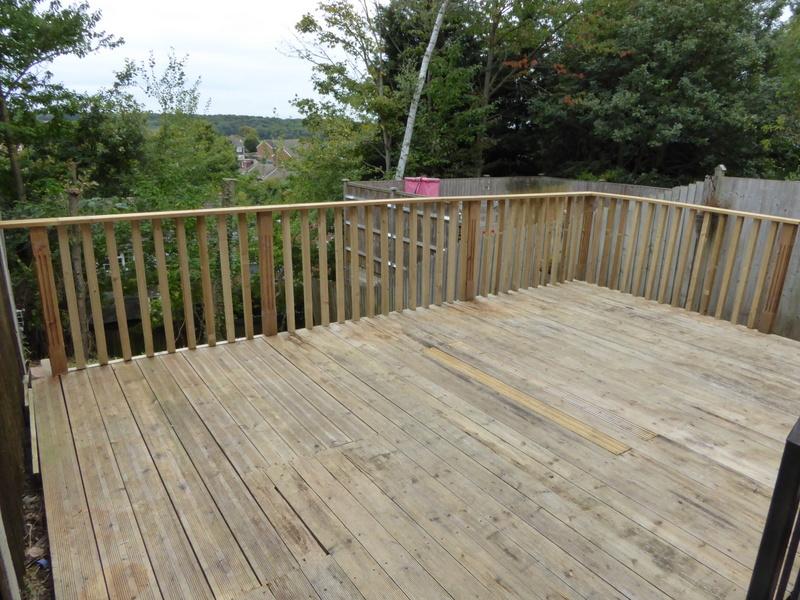Decking area