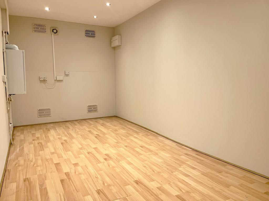 Garge converted to storeroom