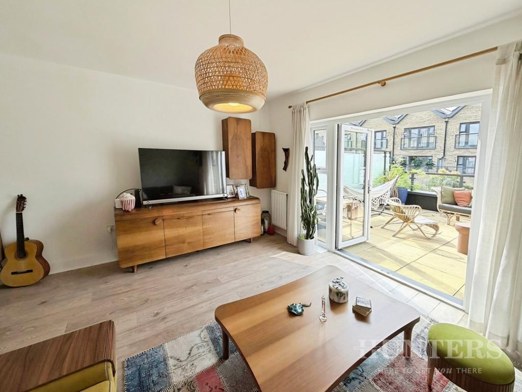 Open-plan living area
