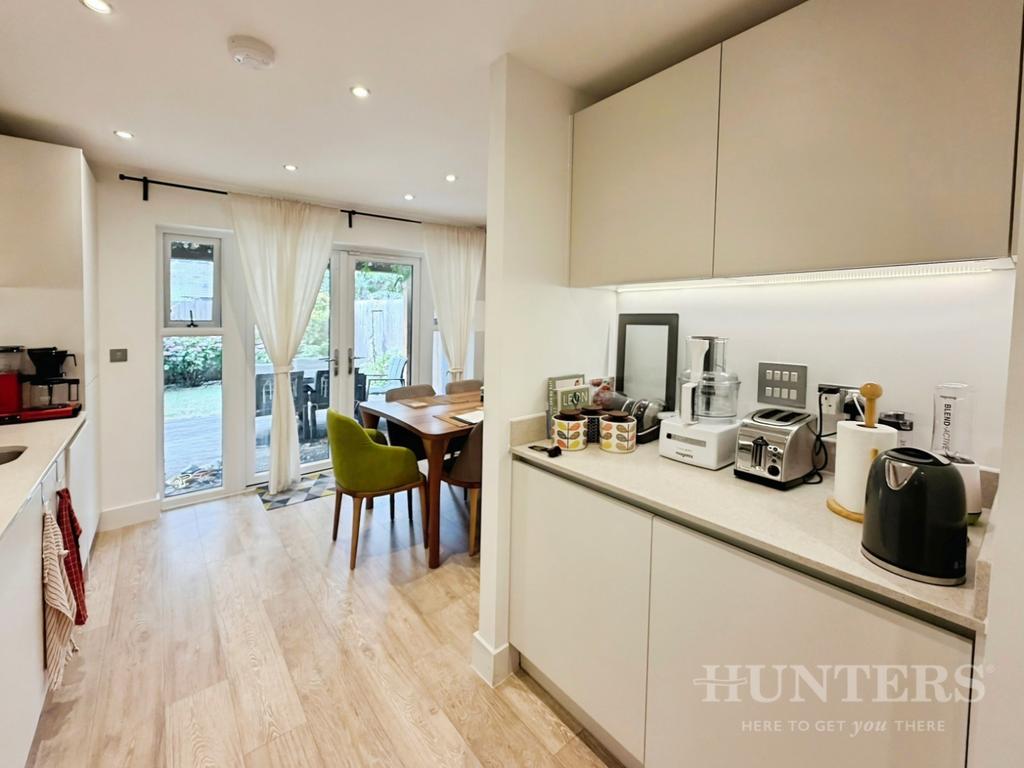 Open-plan living area, open plan living