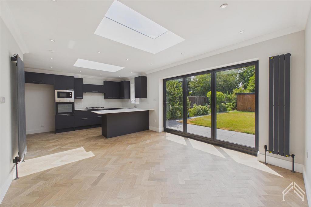 Kitchen, open plan living