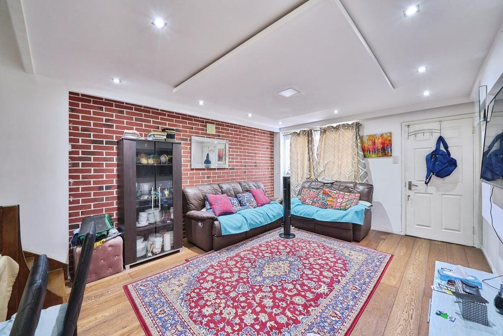 Living room, fireplace