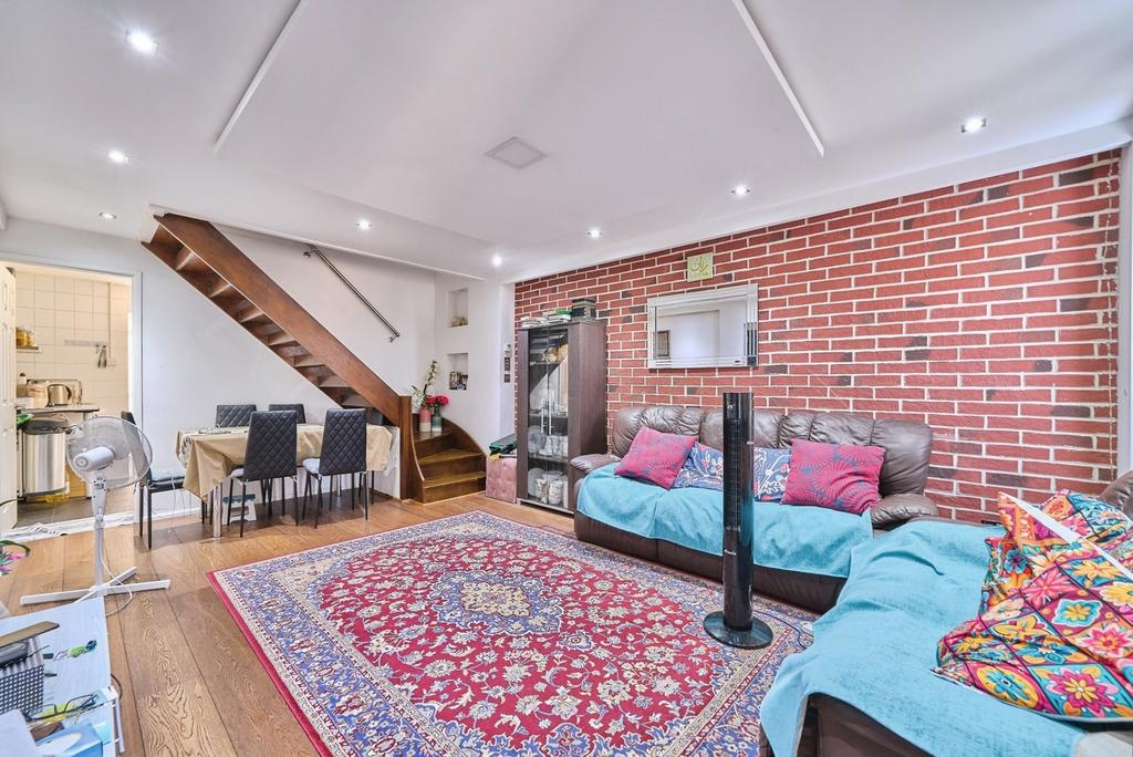 Open-plan living area, open plan living