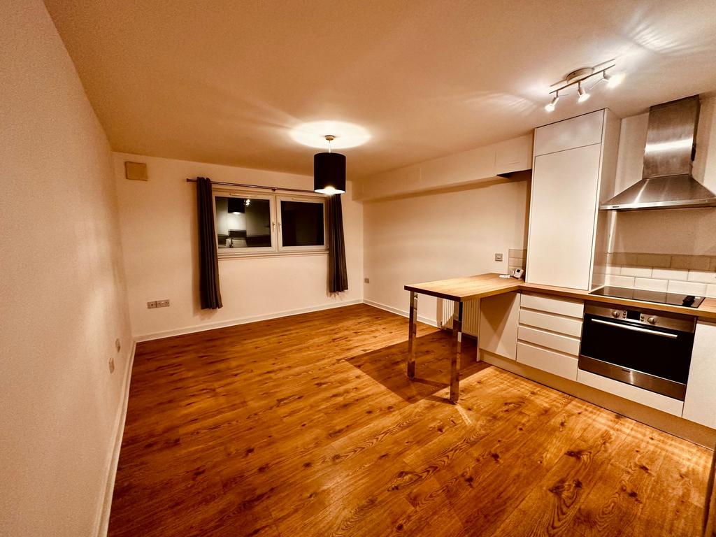 Open-plan living area