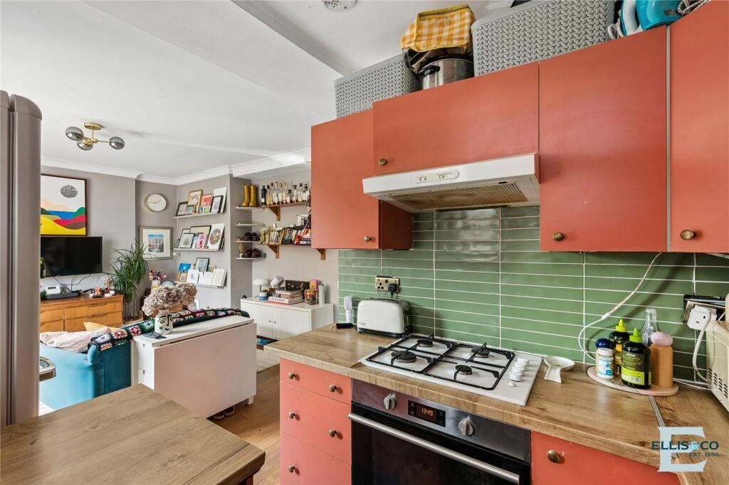 Kitchen, open plan living