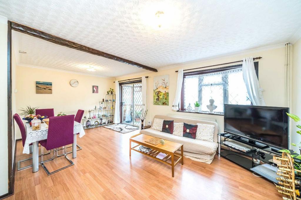 Open-plan living area, open plan living