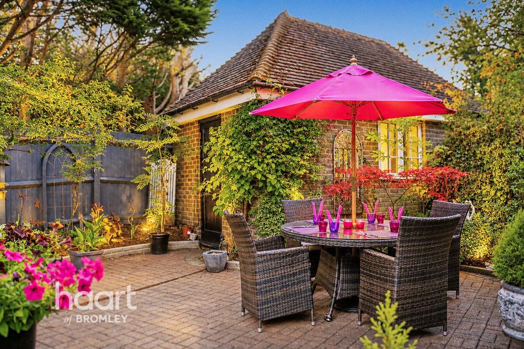 Patio view, garden