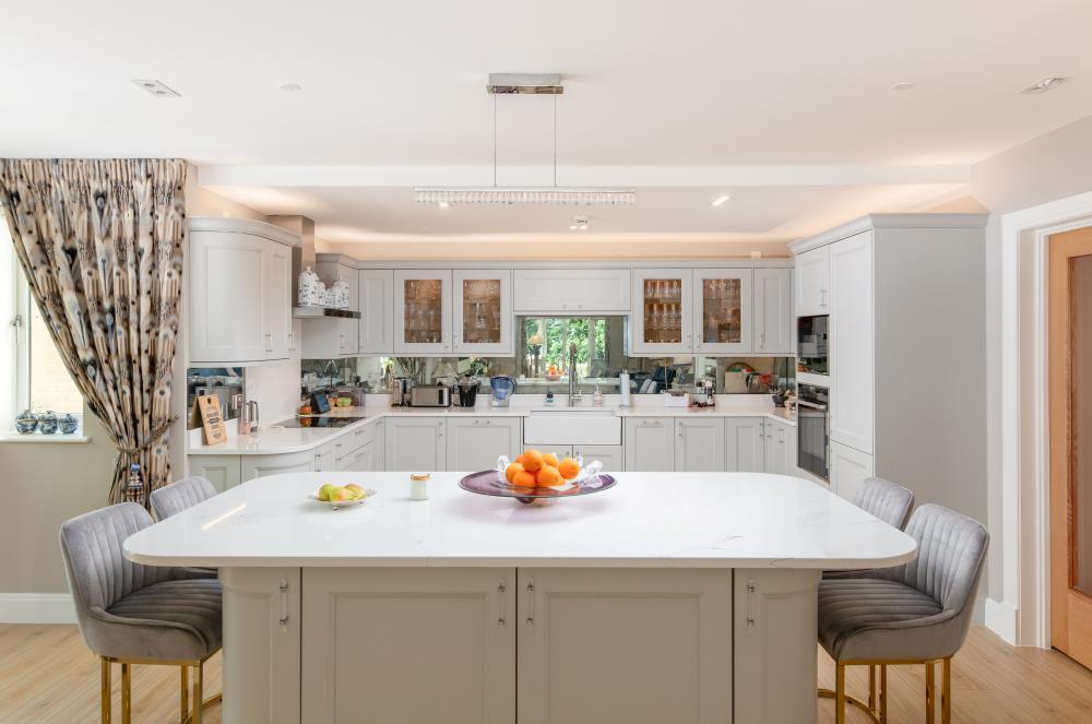 Open-plan living area, open plan living