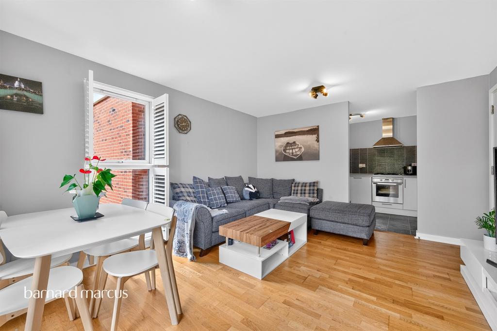 Open-plan living area, open plan living