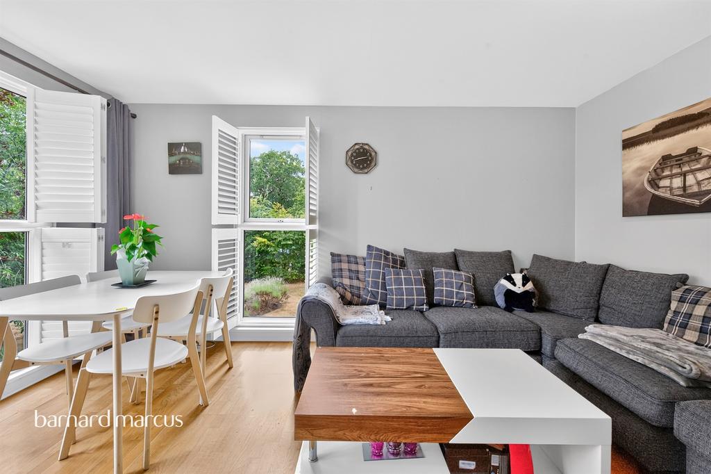 Open-plan living area, open plan living