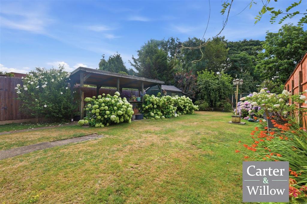 Private rear garden