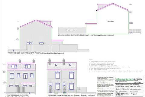 6 bedroom property with land for sale, Hilton Street, Bury BL9