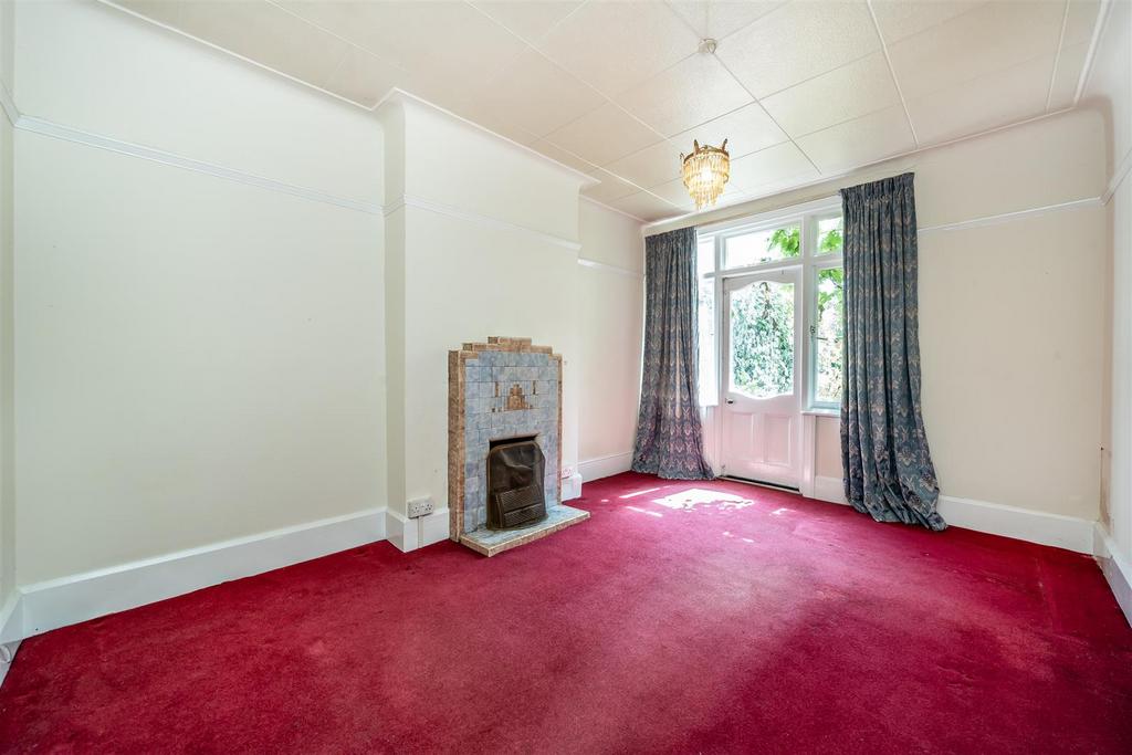 Living room, fireplace