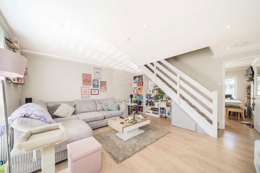 Open-plan living area, open plan living