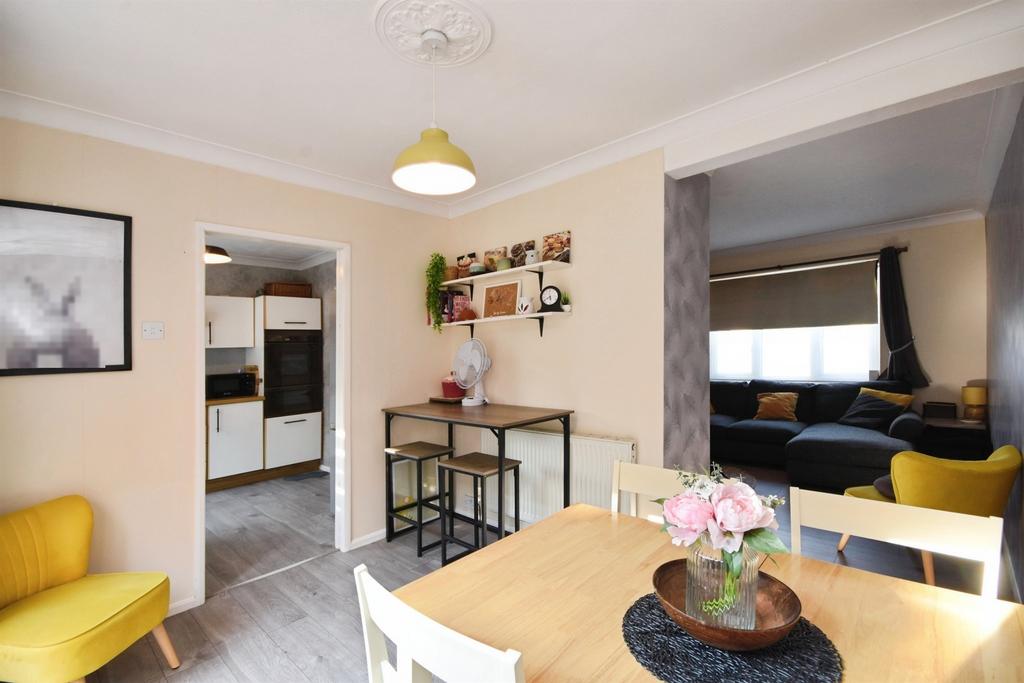 Open-plan living area, open plan living