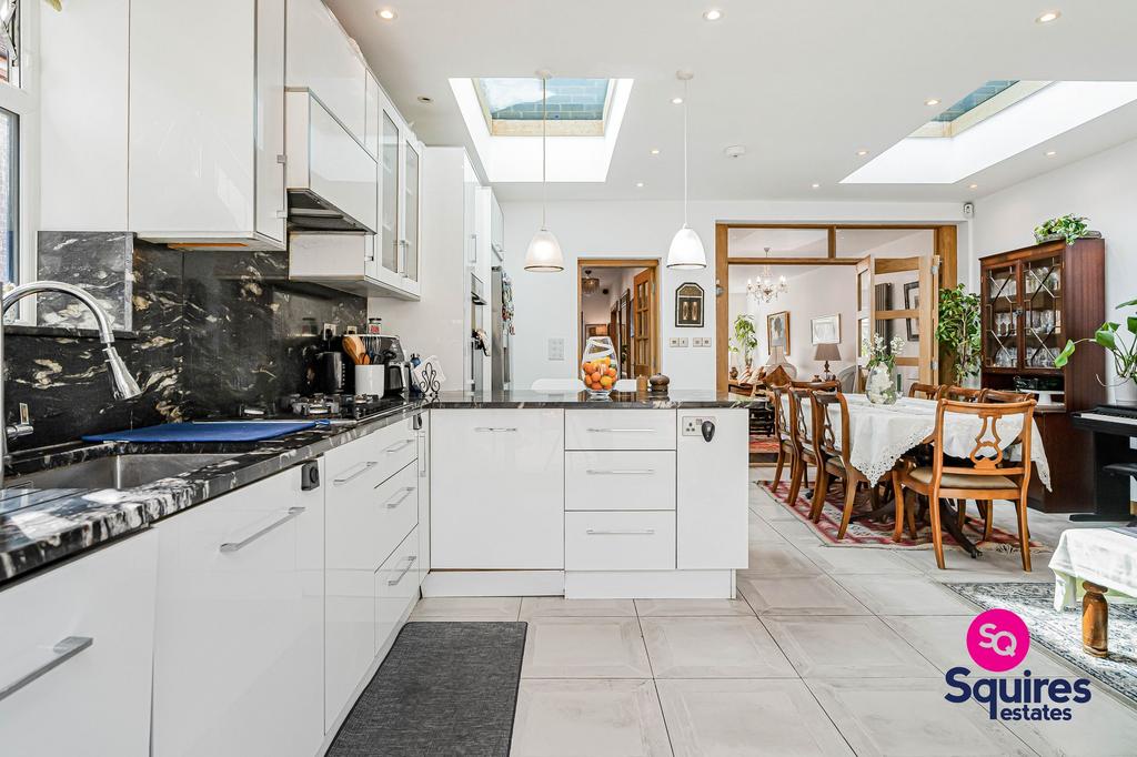 Kitchen, open plan living