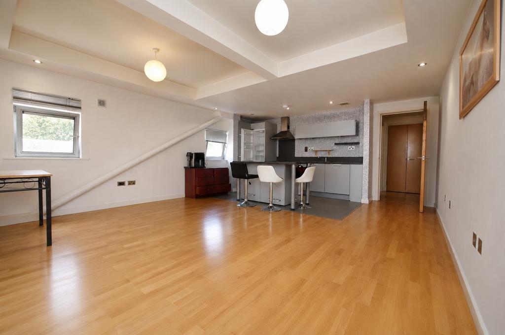 Open-plan living area, open plan living