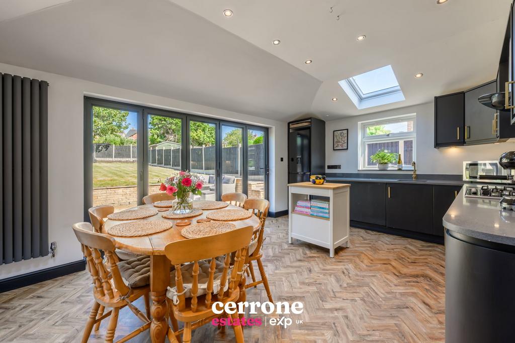 Open-plan living area, open plan living