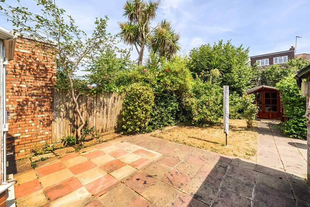 Patio view, garden