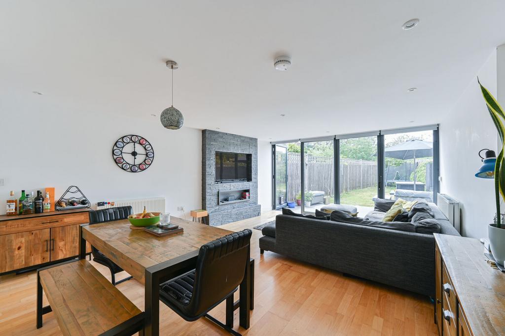 Open-plan living area, open plan living