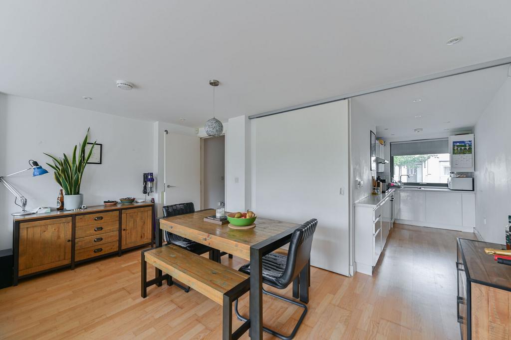 Open-plan living area, open plan living