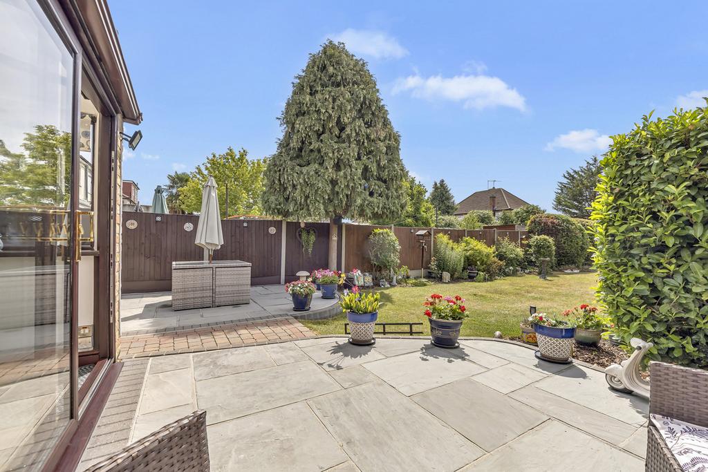 Patio view, garden