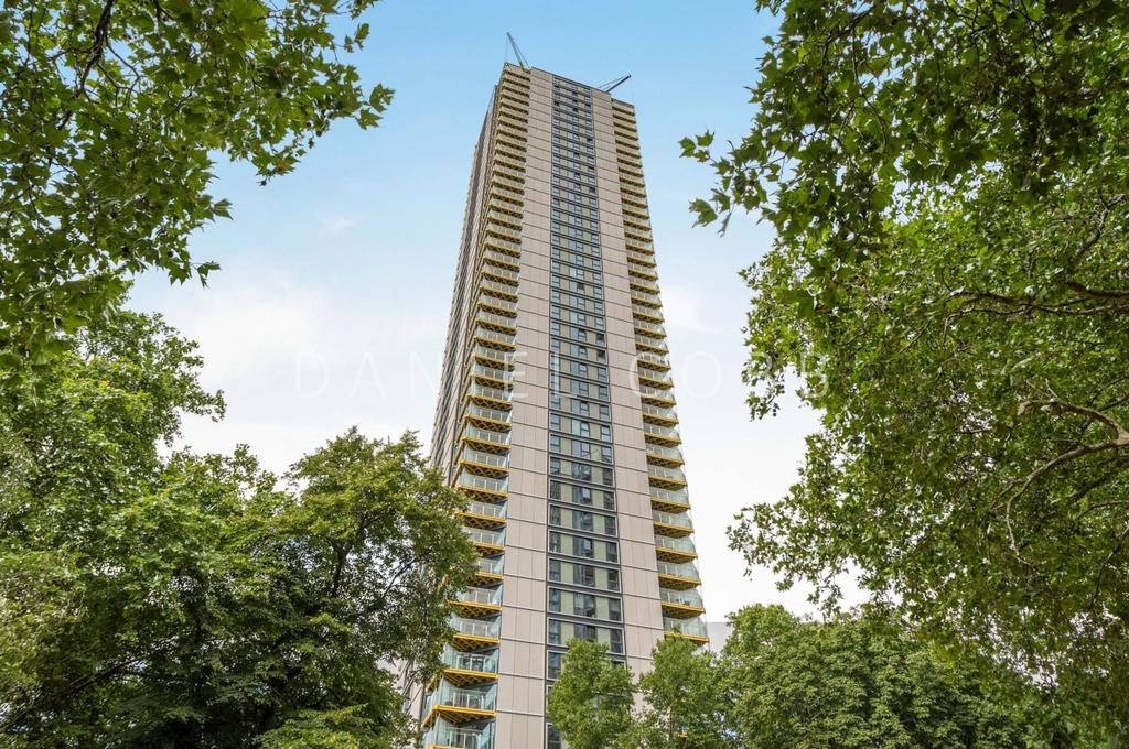 Apartment building facade, block of apartments