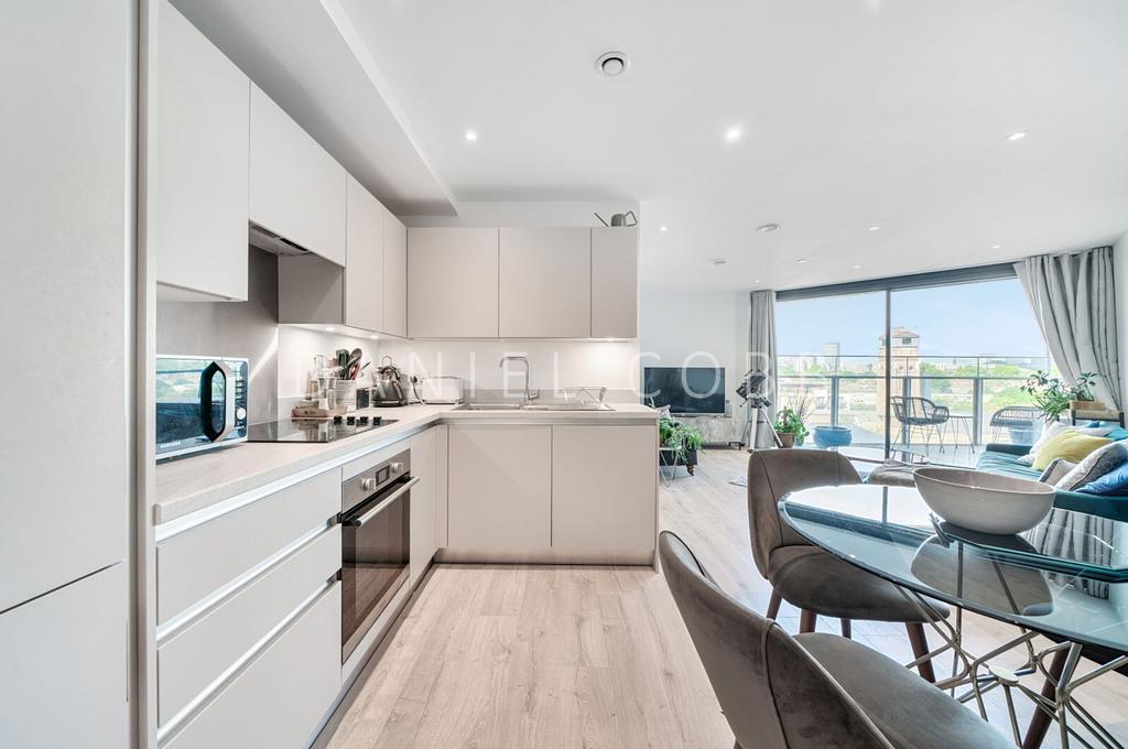 Open-plan living area, open plan living