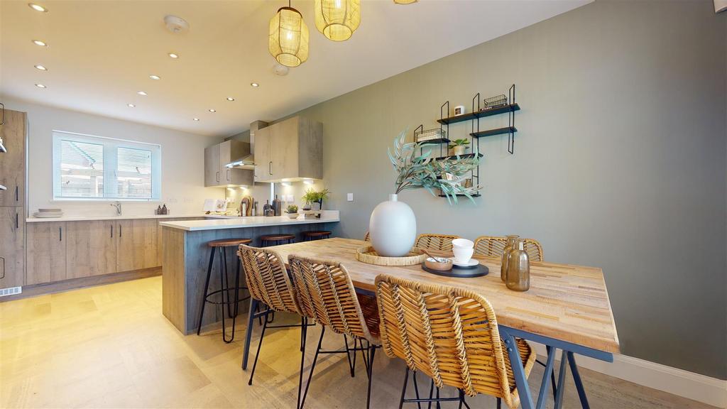 Open-plan living area, open plan living