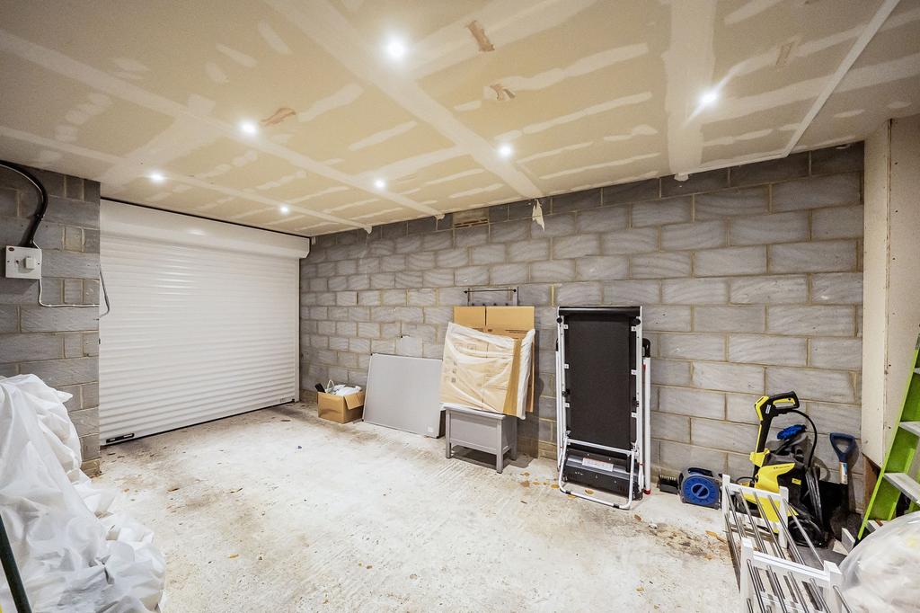 Garage interior, garage