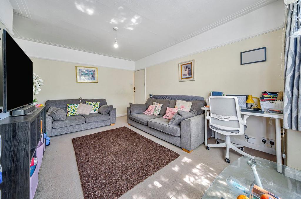 Open-plan living area