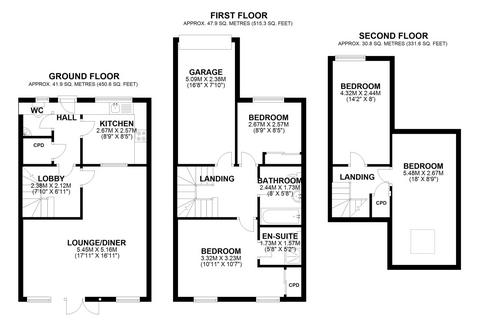 4 bedroom terraced house for sale, Beacon Drive, Bean, DA2
