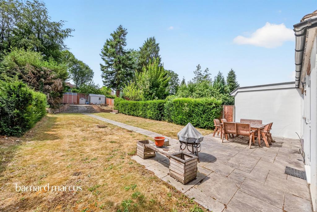 Patio view, garden