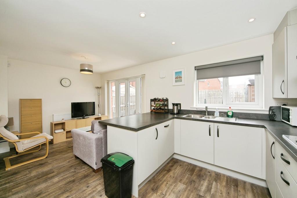 Open-plan living area, open plan living