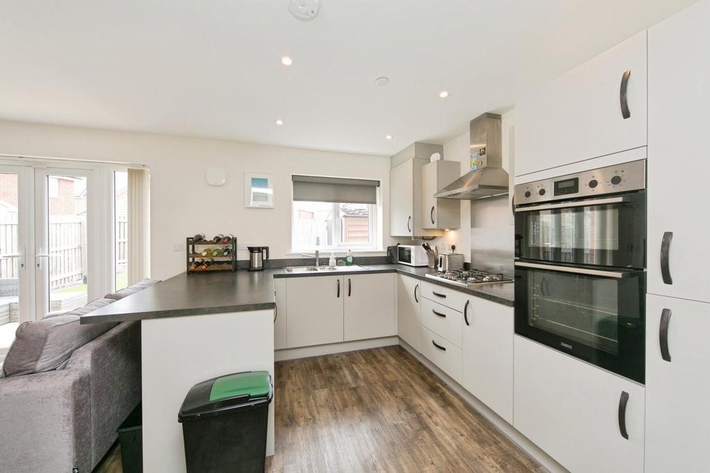 Open-plan living area