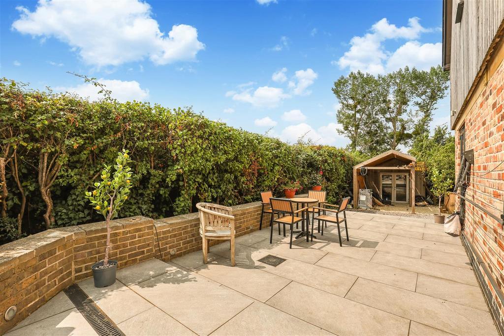 Patio view, garden