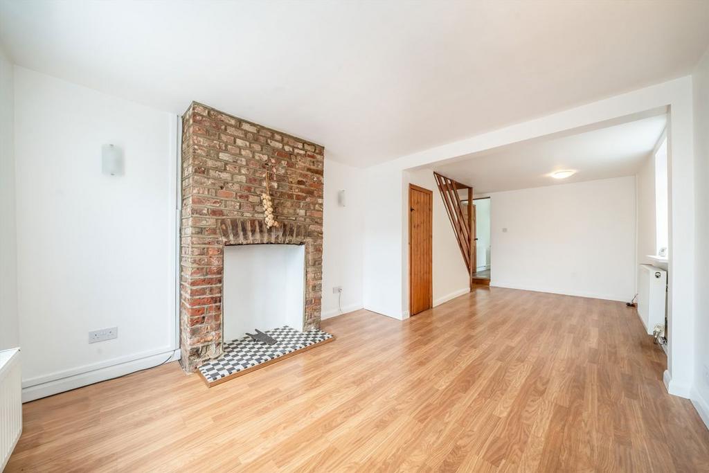 Living room, fireplace