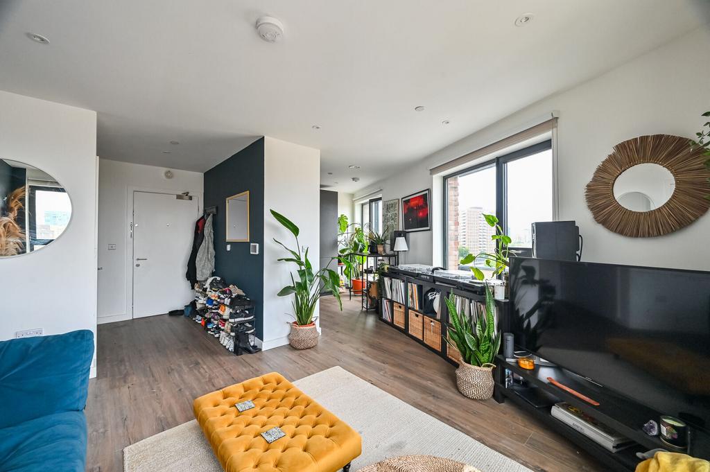 Open-plan living area, open plan living