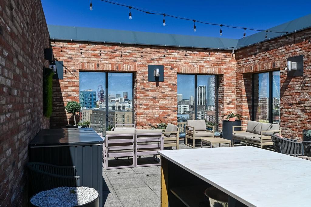 Roof terrace view, roof terrace