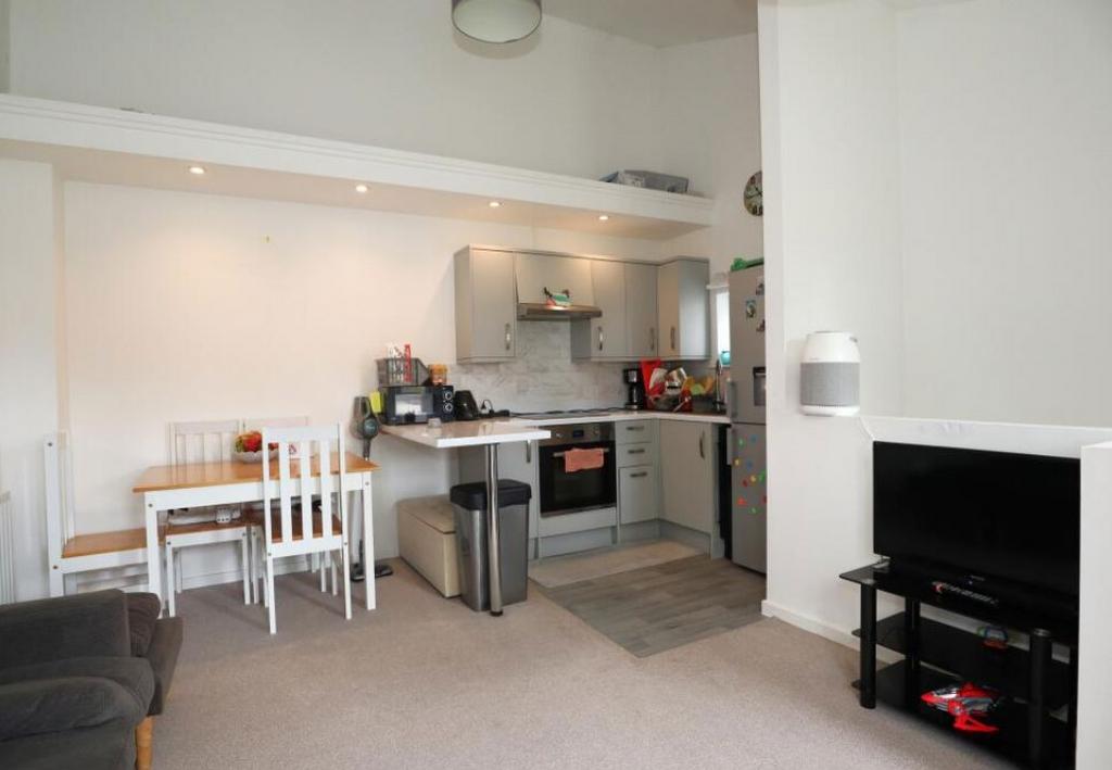 Open-plan living area, open plan living