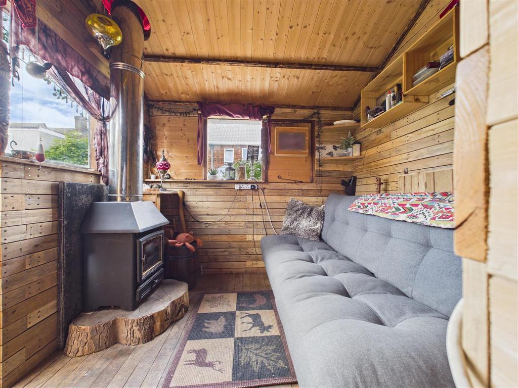 Living room, fireplace