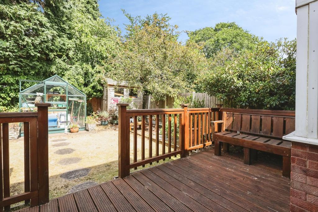 Decking area, garden