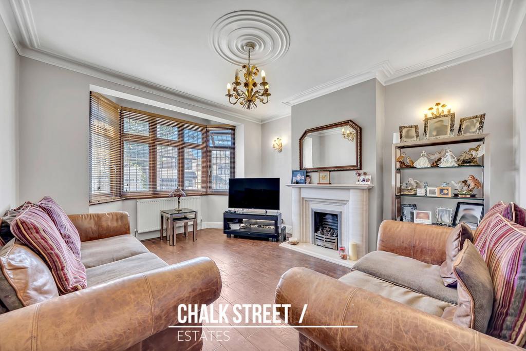 Living room, fireplace