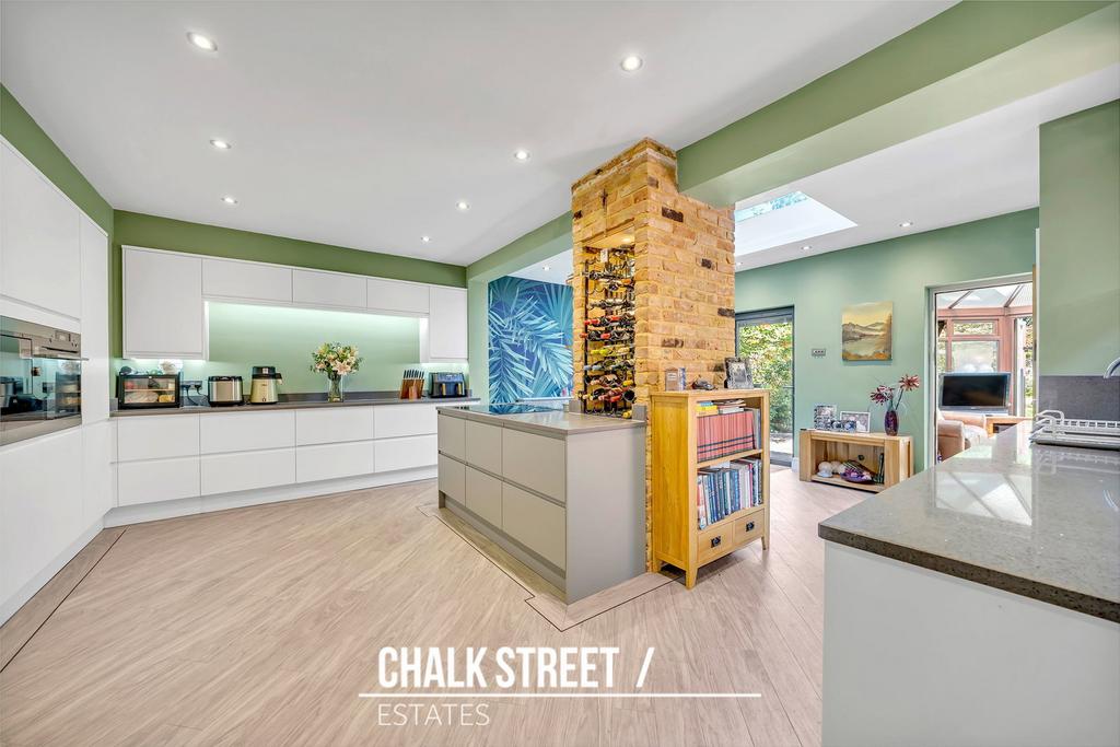 Kitchen, open plan living