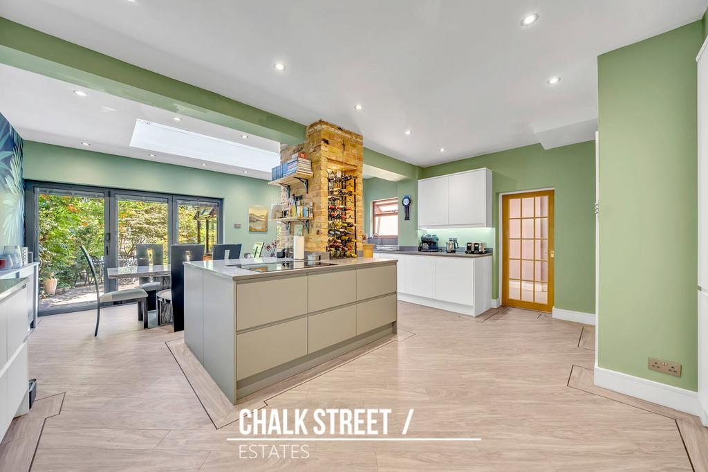 Kitchen, open plan living