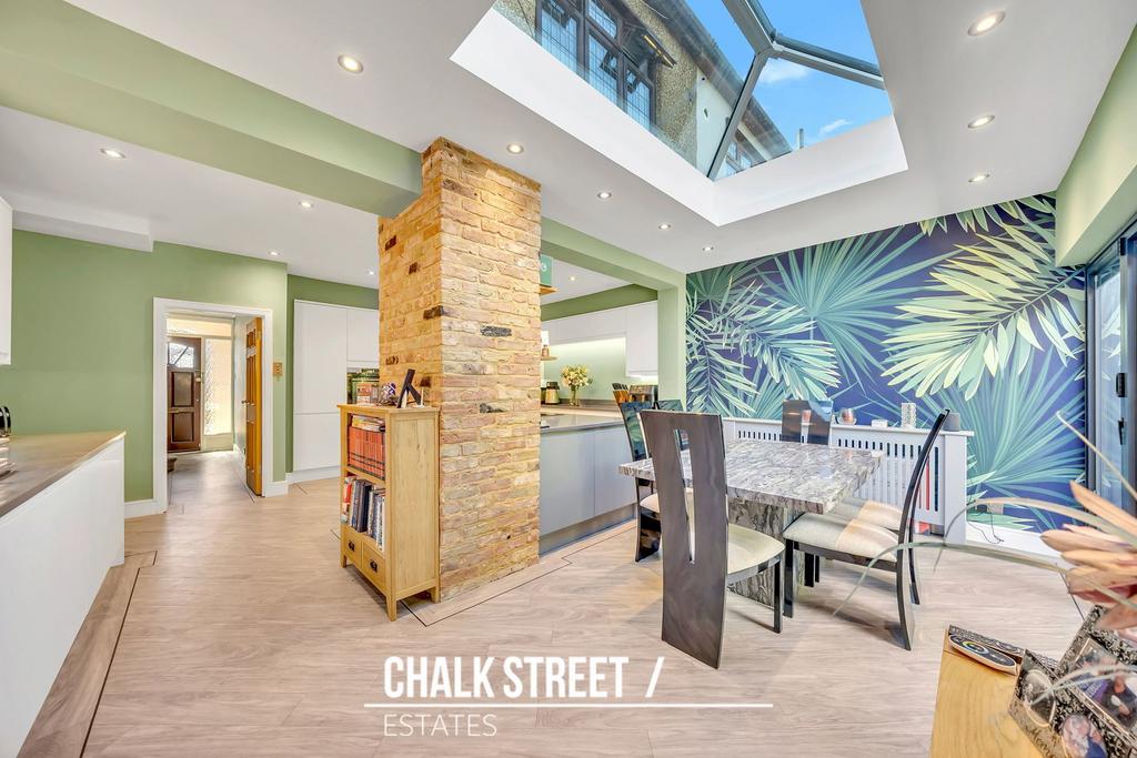 Open-plan living area, open plan living