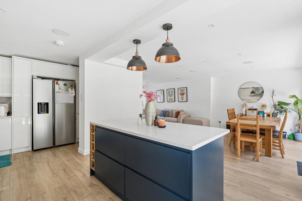 Open-plan living area