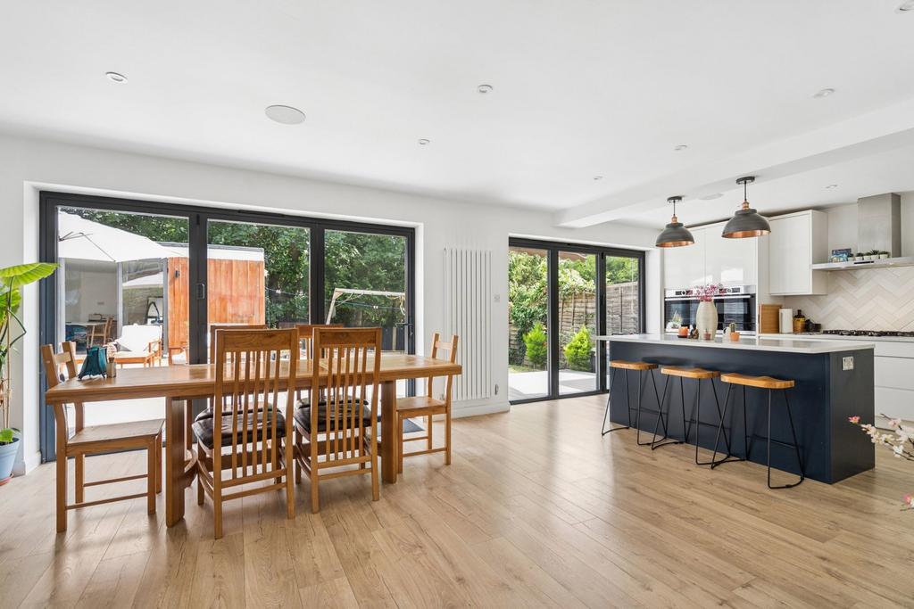 Open-plan living area